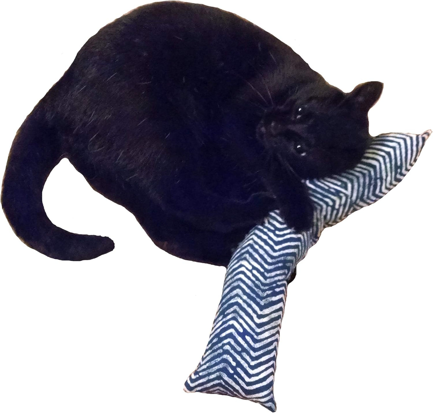 15" Catnip Cat Kicker Toys/Kitty Kick Sticks/Cat-Nip Kick Sticks (Blue) (Kickers Filled with 1 Oz Premium Canadian Catnip)